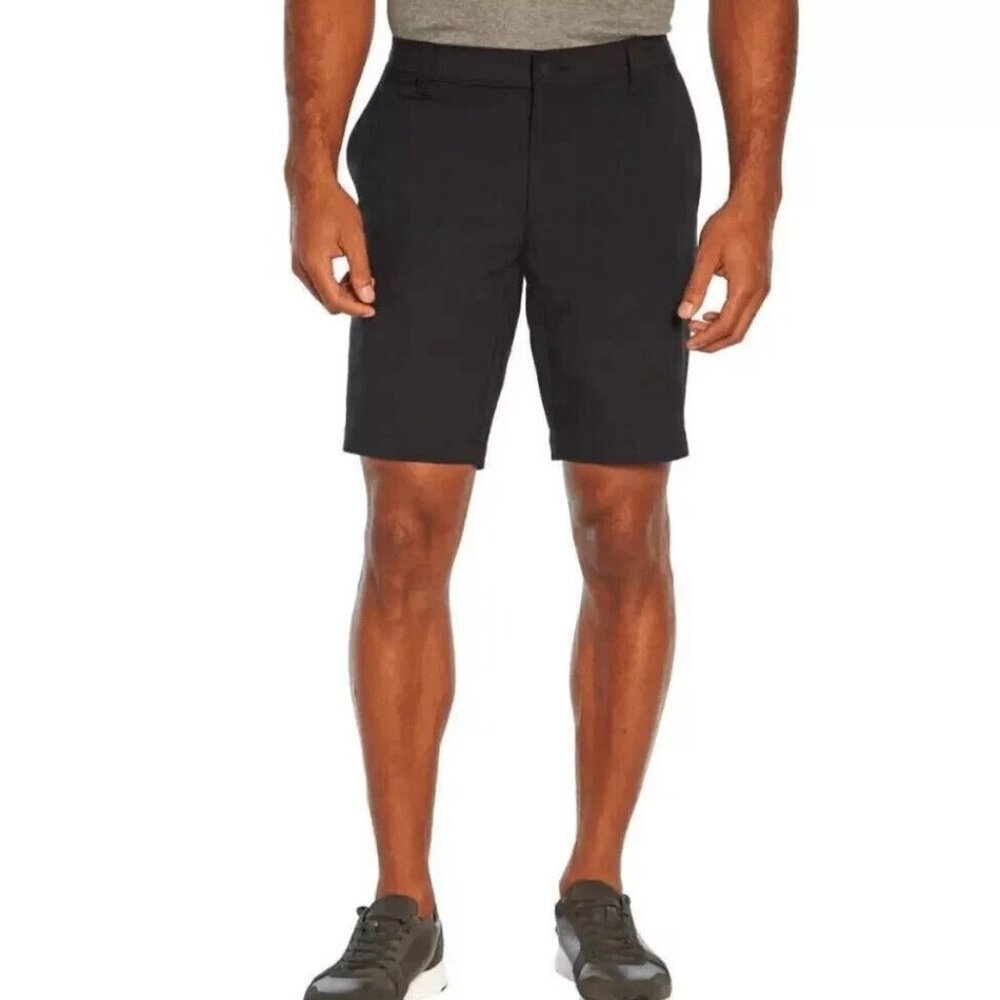 Banana Republic Men's Comfort Flat Front Shorts Black size 36 golf shorts
